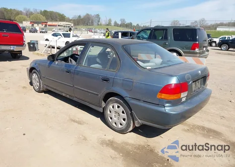 1998 Honda Civic Dx from USA, damaged, VIN 1HGEJ652XWL028932